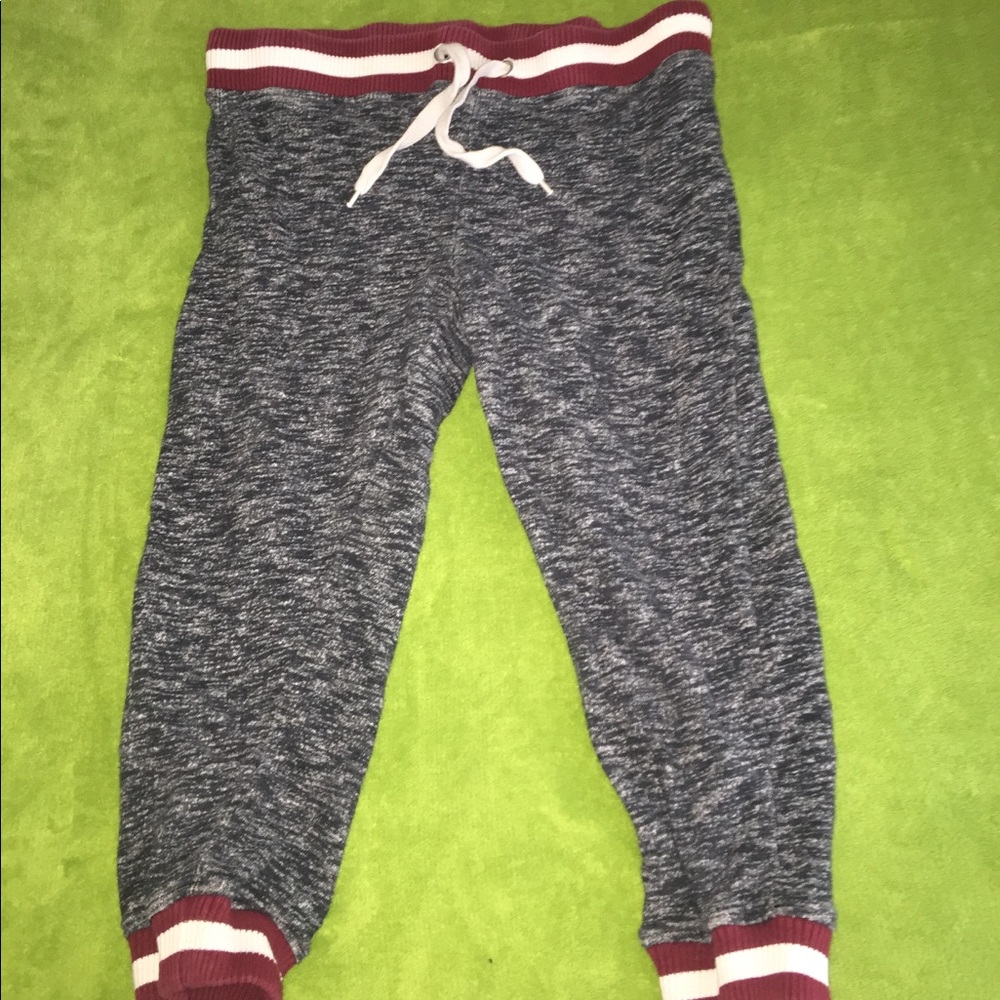 gray joggers